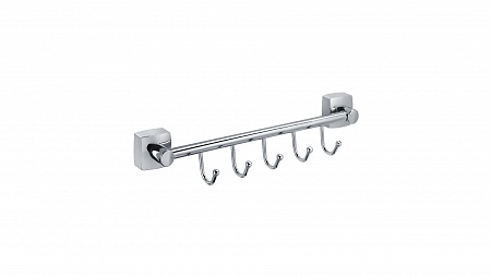 Fixsen KVADRO FX-61305B-5 Планка 5 крючков