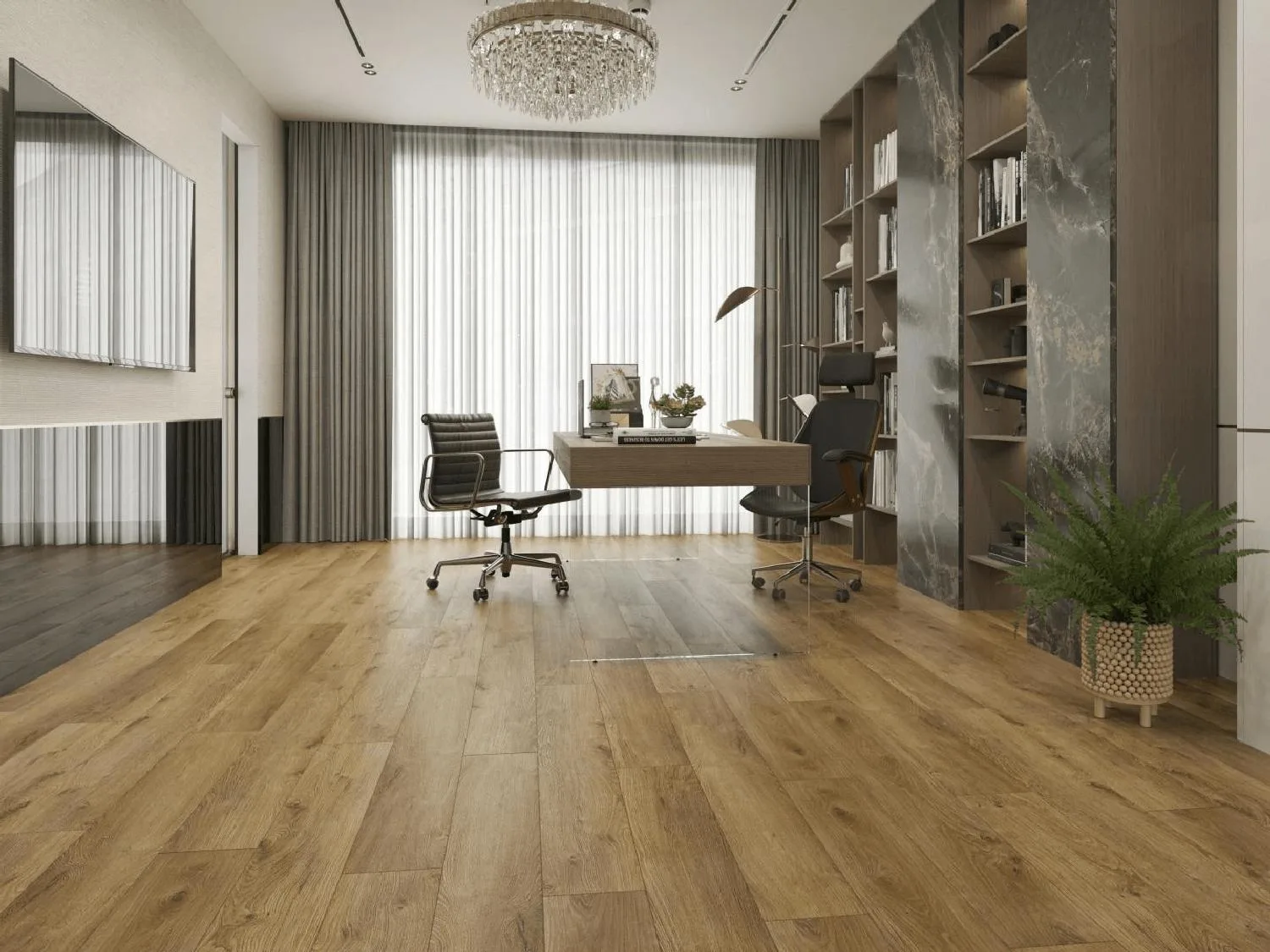 LVT плитка Дуб Цейлонский ЕСО 3-30