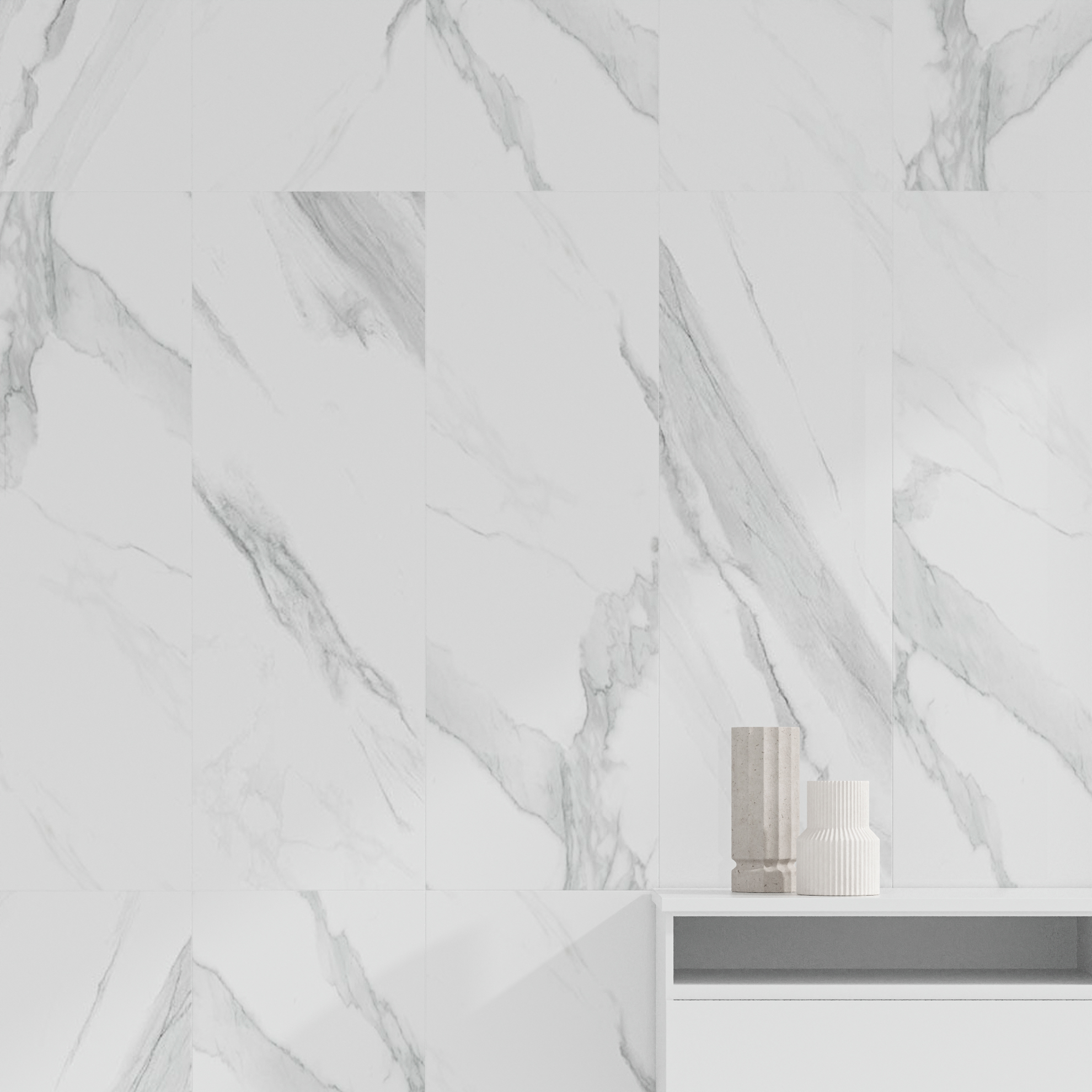 Керамическая плитка Kerama Marazzi Плитка Прадо белый обрезной 40х120