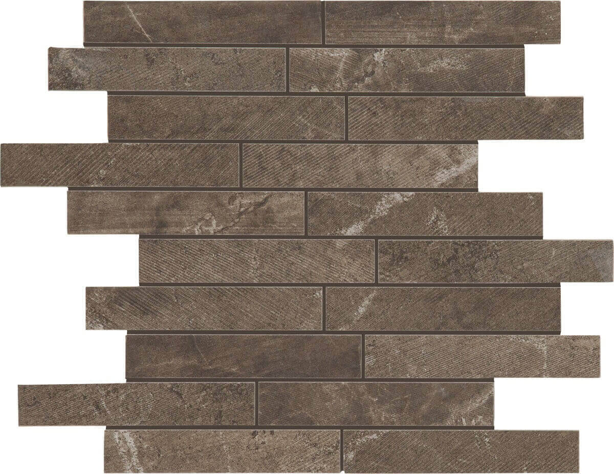 Керамогранит Marazzi Italy Декор Blend Brown Mosaico 30х30
