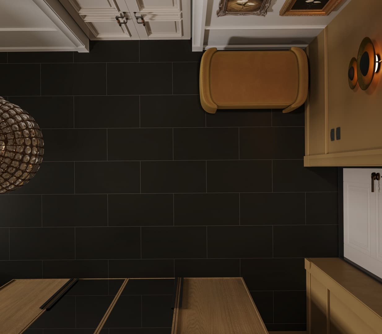 Ламинат Черный монохром (Black Monochrome) LF402-01
