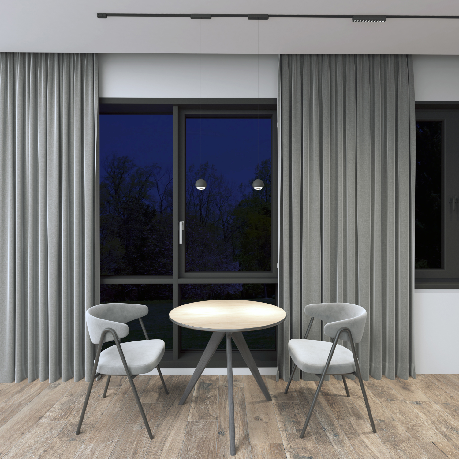 Трековый светильник AIR GRILL DK5335-BK