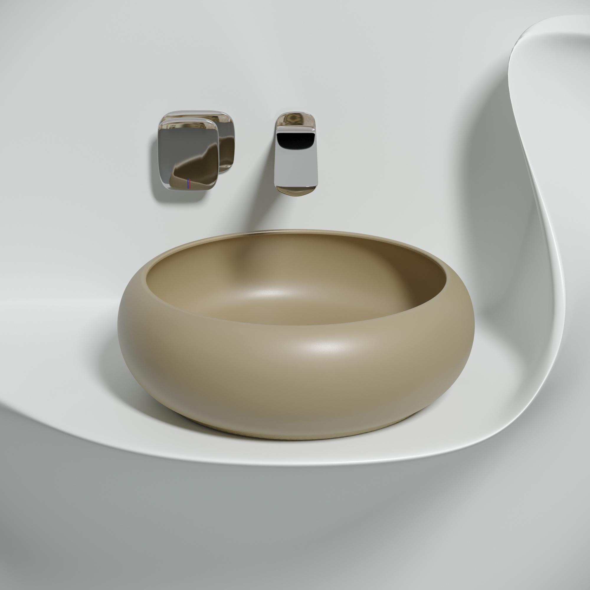 Рукомойник Ceramica Nova Element 36 см CN6050MC капучино