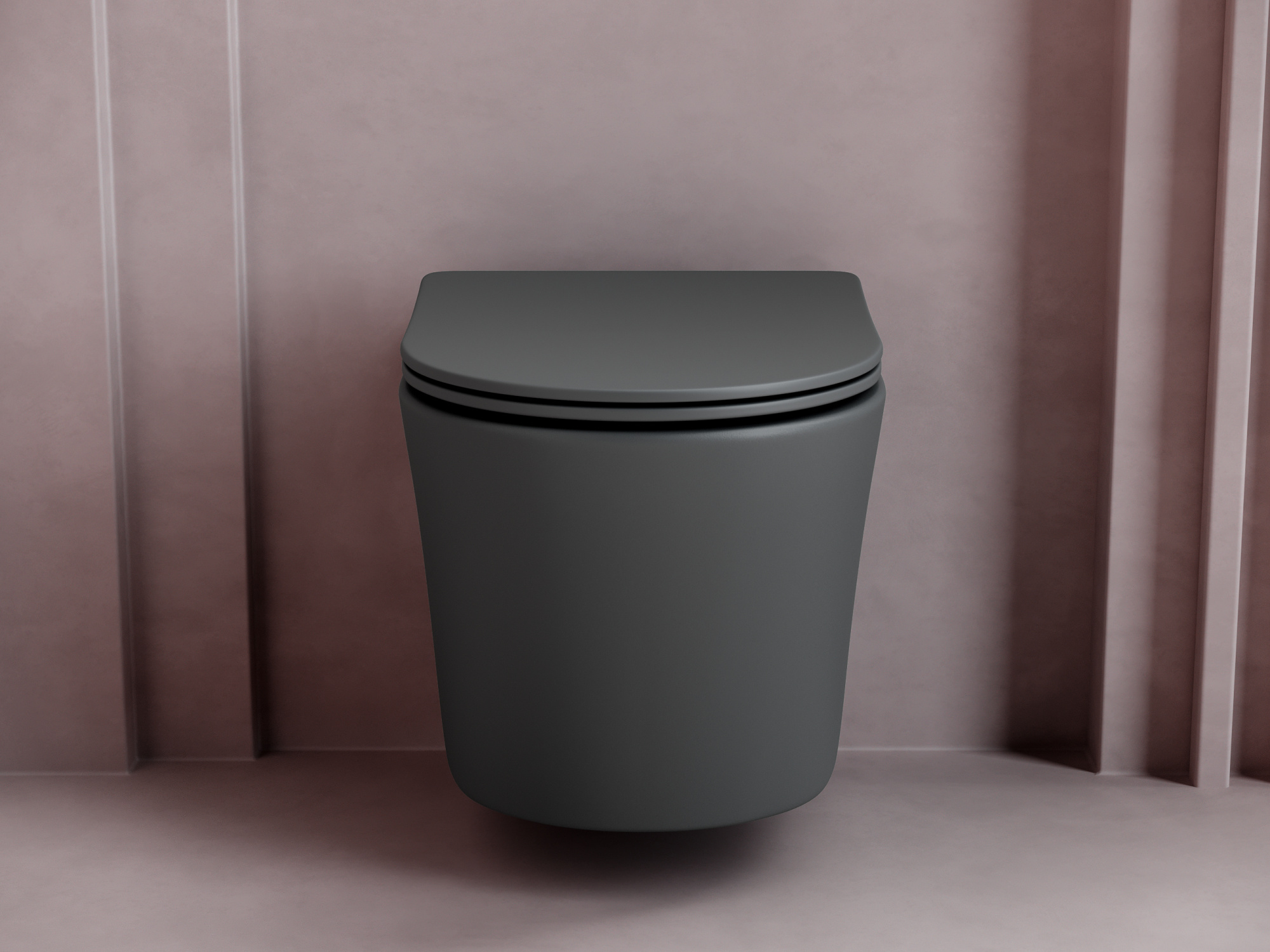 Унитаз подвесной Ceramica Nova Long с сиденьем микролифт, CN3015, белый