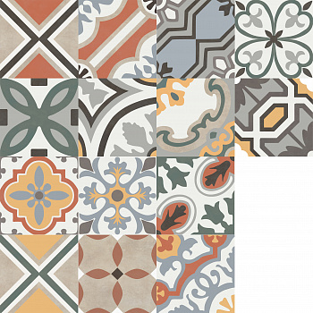 Керамогранит Creto Poly Mix 20х20 NEW