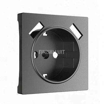 Накладка для розетки USB (графит матовый) W1179564