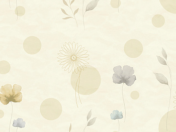 Z66887 Панно Zambaiti (Satin Flowers IV) (1*1) 5,10х3 винил на флизелине