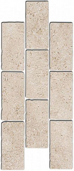Керамогранит Kerama Marazzi Бордюр Роверелла беж мозаичный 14,7х34,5