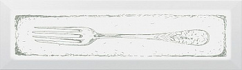 Керамическая плитка Kerama Marazzi Декор Fork зелёный 8,5х28,5
