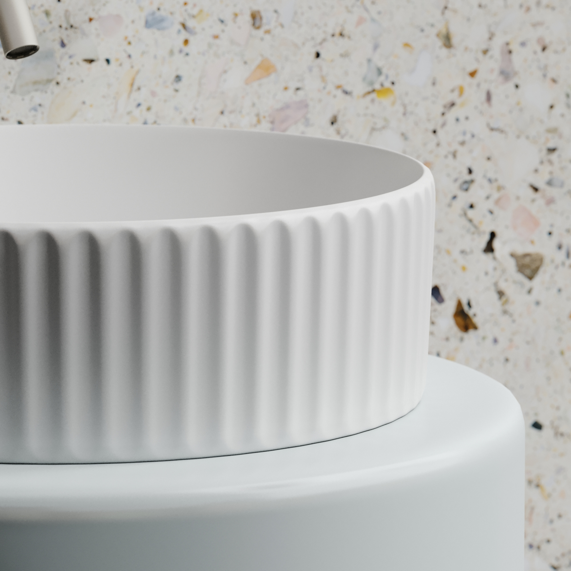 Рукомойник Ceramica Nova Element 36, см CN6057MW белый матовый