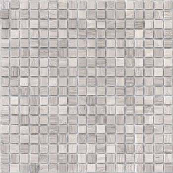 Мозаика LeeDo & Caramelle Travertino Silver MAT 15x15x4