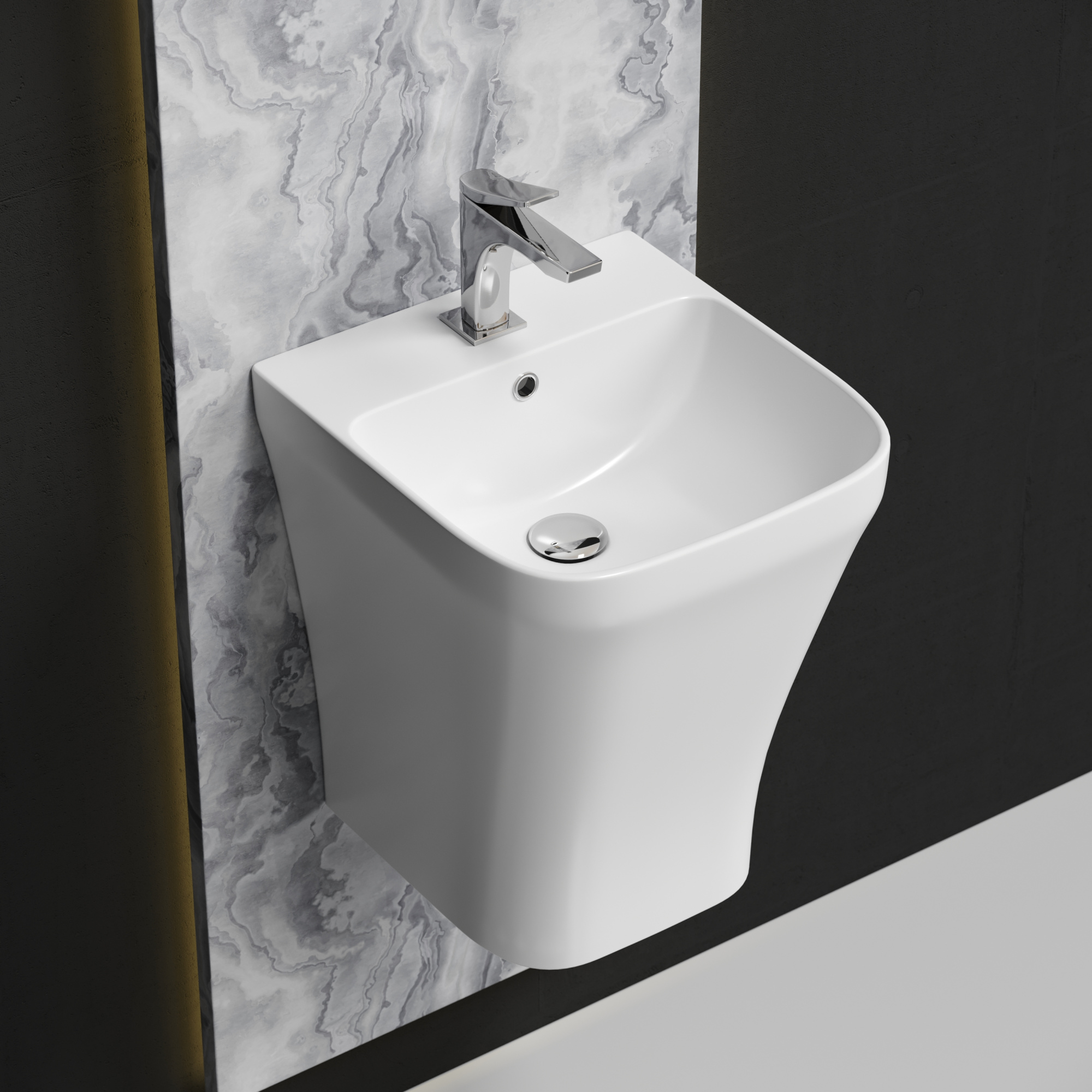 Раковина Ceramica Nova Dion 36 см CN6067 белая