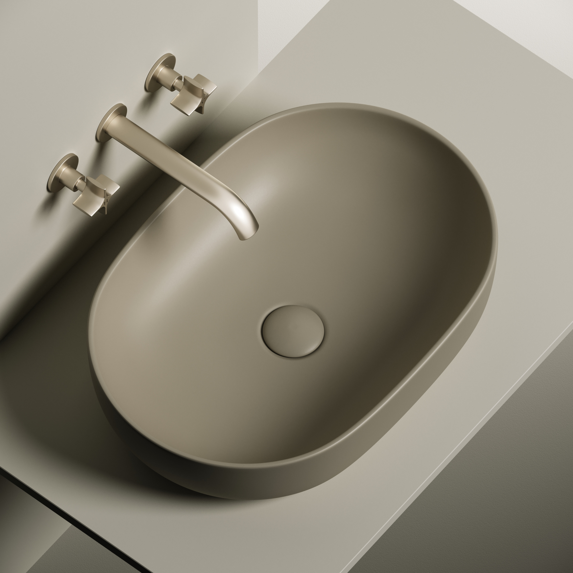 Раковина Ceramica Nova Element 60 CN6047MC капучино матовый