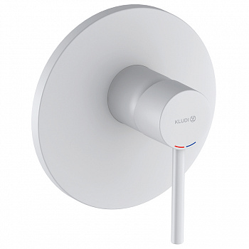 Смеситель для душа Kludi Bozz 386555376 белый матовый