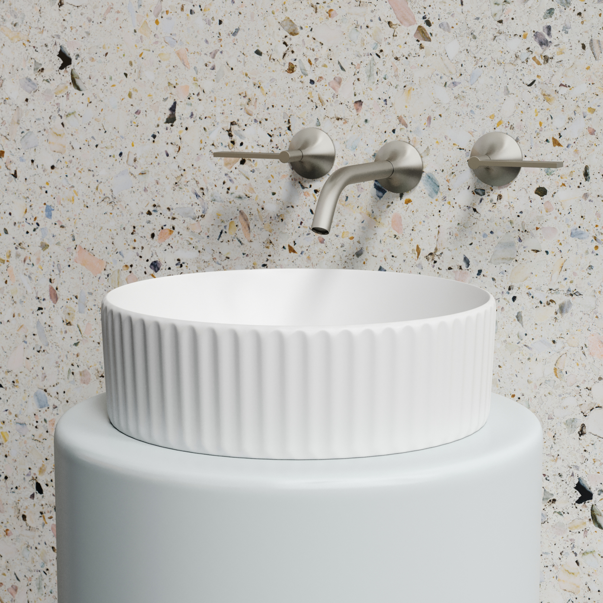 Рукомойник Ceramica Nova Element 36, см CN6057MW белый матовый
