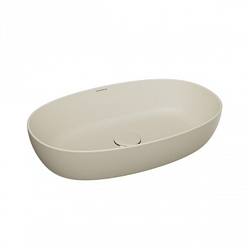 PLR.wb.60/SAN Раковина PLAZA накладная 60, песочный матовый