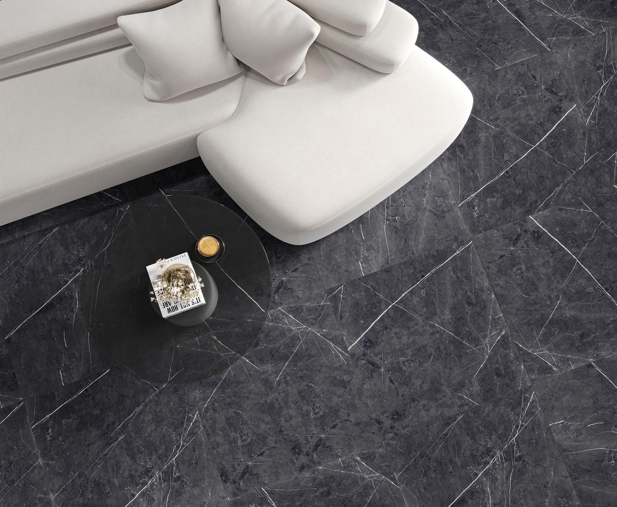 Pietra violet Керамогранит графитовый Лаппатированный 80x80