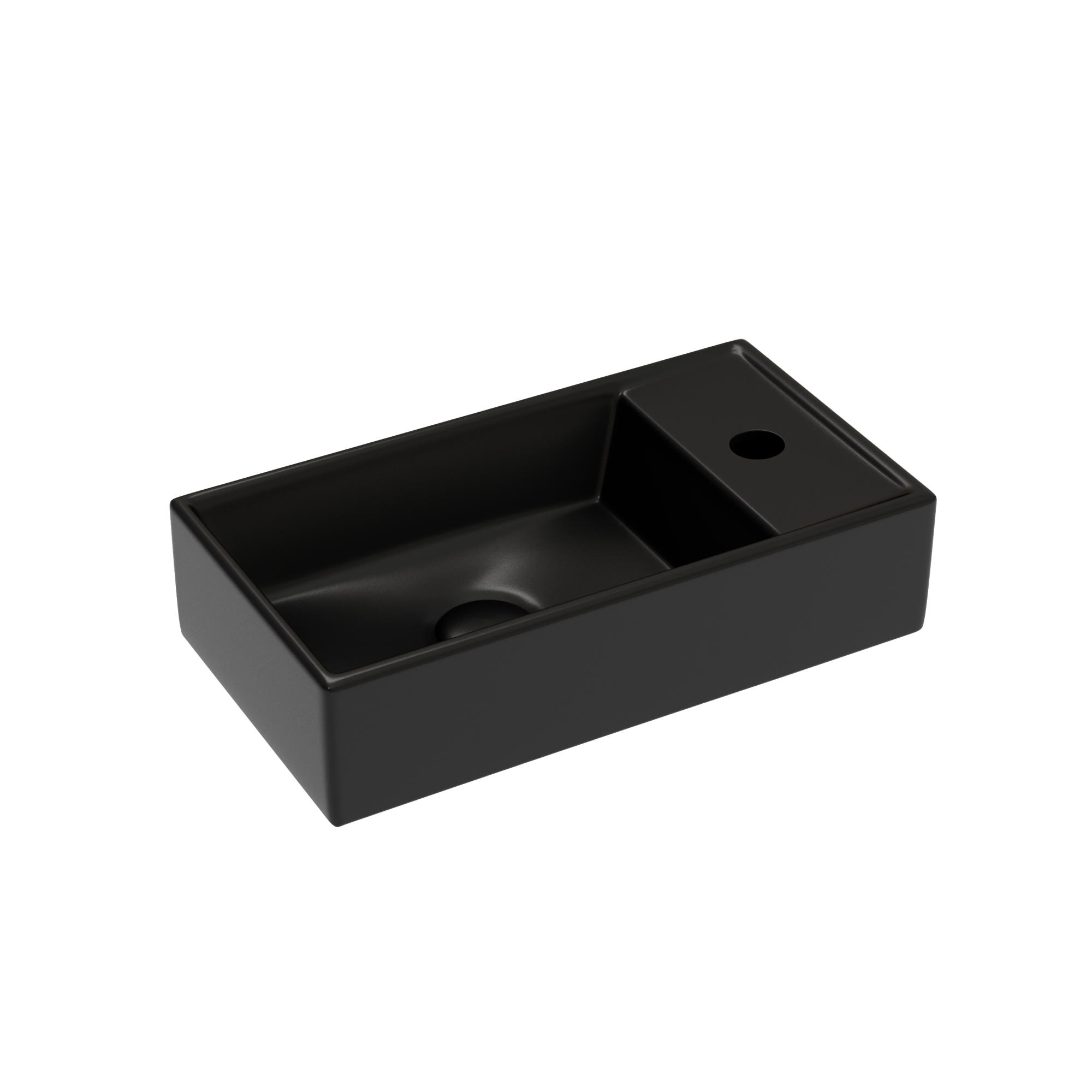 Рукомойник Ceramica Nova Element 41,7, см CN6051LMB чёрный матовый