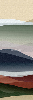 Hg41 020 (2п) Панно HYGGE Roll (Nature) (1*1) 1,00x3,00 флизелин