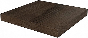 Керамогранит Kerama Marazzi Ступень угловая клееная левая Про Вуд коричневый 33х33