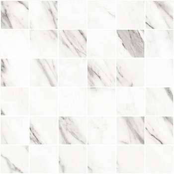 Мозаика Vitra MarbleSet Венато Светло-серый 7ЛПР (5х5) 30х30