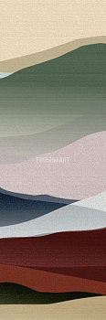 Hg41 020 (3п) Панно HYGGE Roll (Nature) (1*1) 1,00x3,00 флизелин