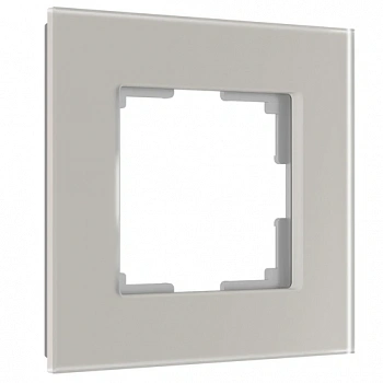Рамка на 1 пост Senso (дымчатый, стекло soft-touch) W0013117
