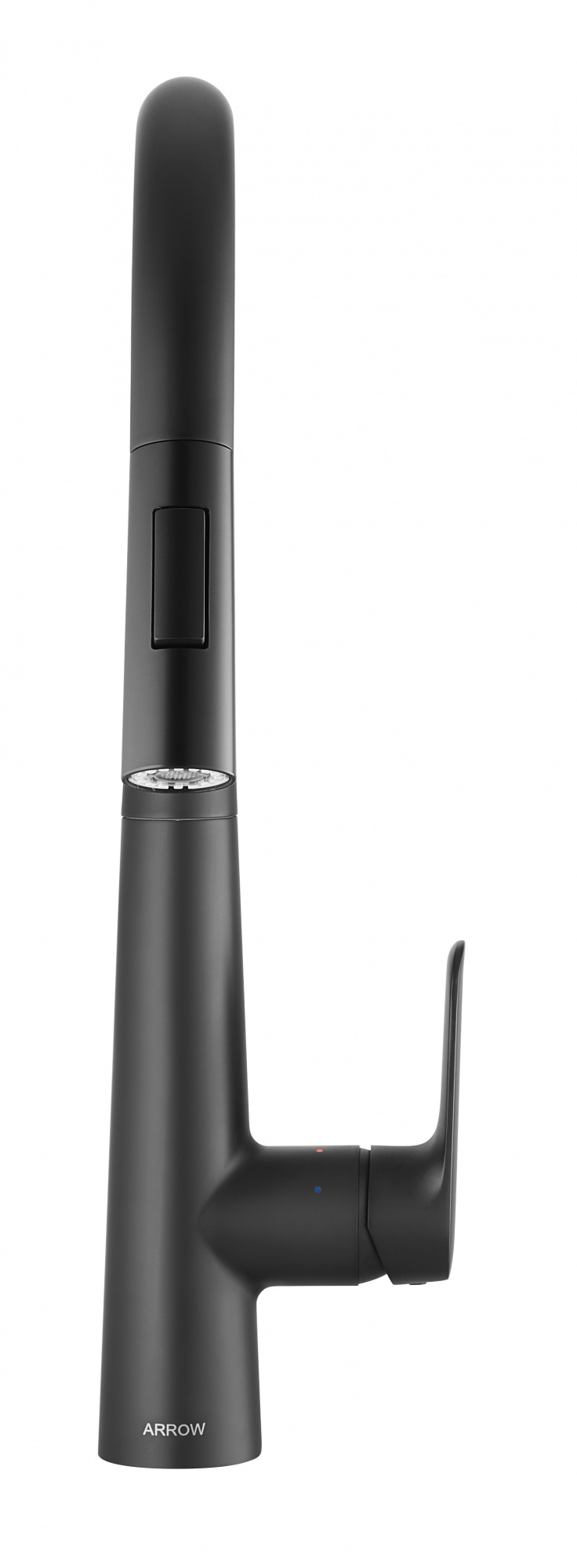 Смеситель для кухонной мойки Arrow AG4519MB матовый черный