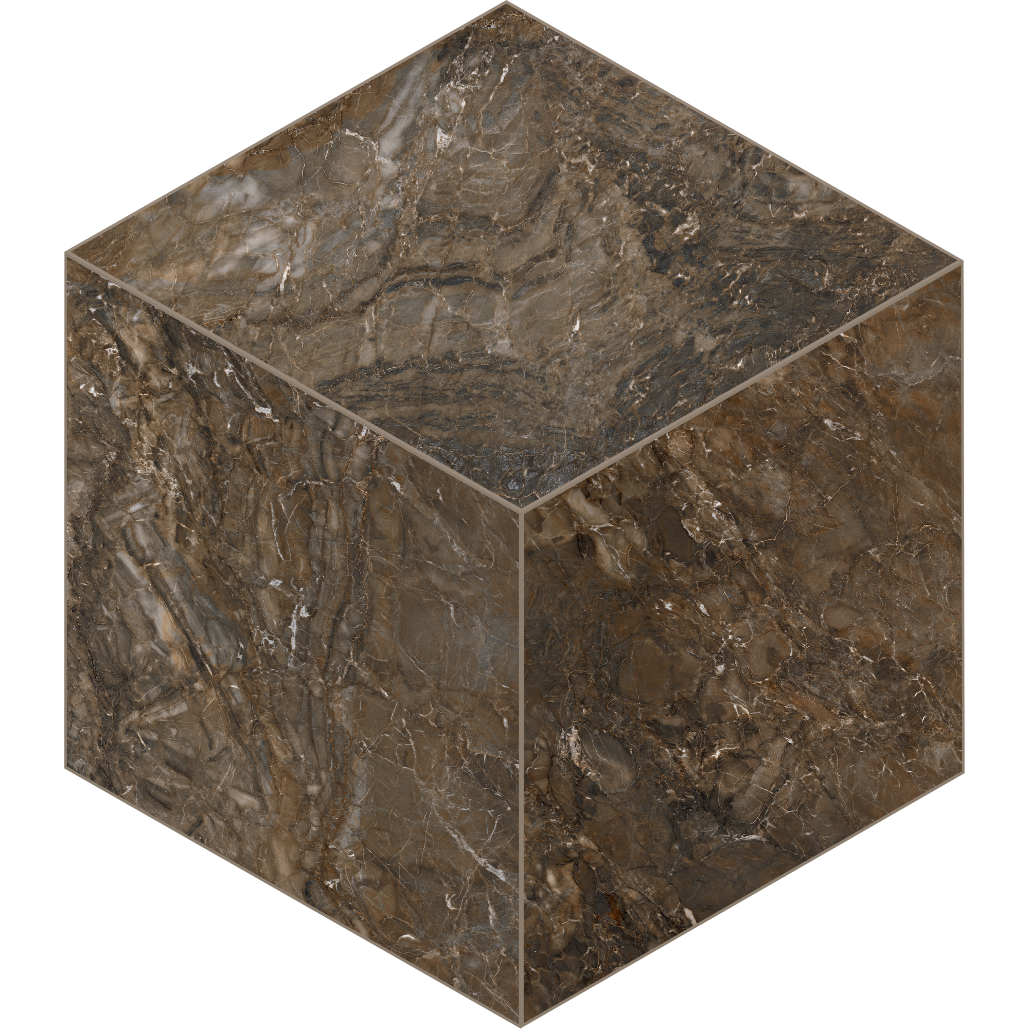 Мозаика Estima BR04 Cube 29x25 непол.