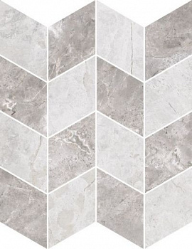 Мозаика Vitra Marmori "Шеврон" Теплый Микс 24х31