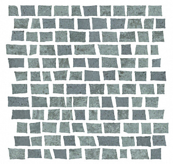 Мозаика Serenissima Cir Costruire Random Metallo Titanio 30х30