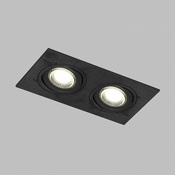 Точечный встраиваемый светильник Denkirs DK3022-BK
