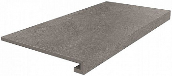 Керамогранит Kerama Marazzi Ступень клееная Про Стоун серый темный 33х60