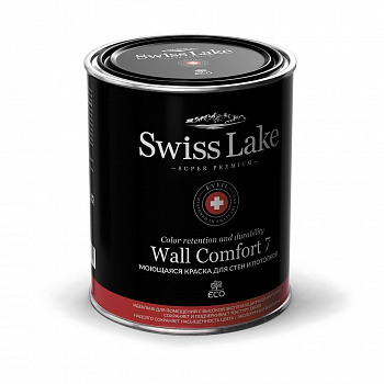 Краска для стен и потолков Wall Comfort 7 матовая 0,9л