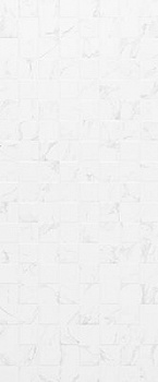 Керамическая плитка Creto Плитка Forza Calacatta White Mosaico 01 25х60