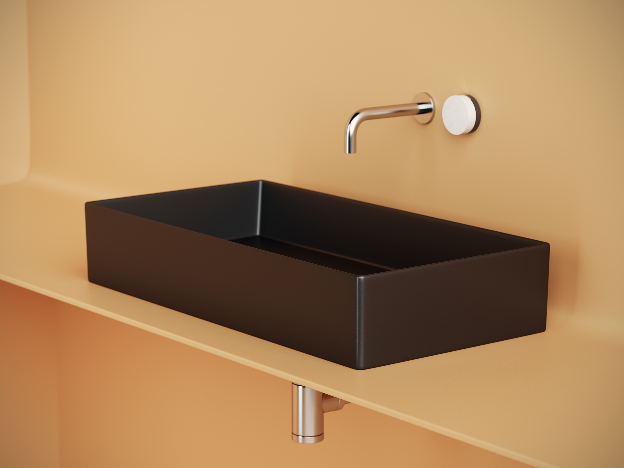 Раковина Ceramica Nova Element 70 см CN6071MB матовая черная