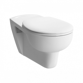 Унитаз подвесной Vitra Conforma Special Needs 5810B003-0075 безободковый, для людей с ограниченными возможностями