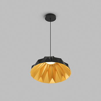 Подвесной светильник ORIGAMI DK6655-BK+SG