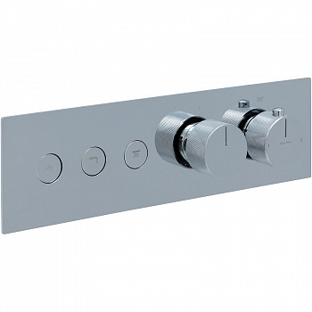 Термостат для ванны с душем Allen Brau Liberty 5.33003-00 хром глянец, на 3 потребителя