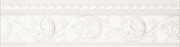 Керамическая плитка Carmen Бордюр Moldura Yara Blanco 4х15