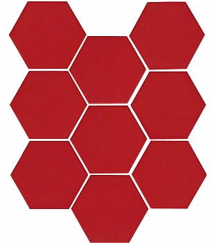 Керамогранит Kerama Marazzi Кальсада красный 10,4х12