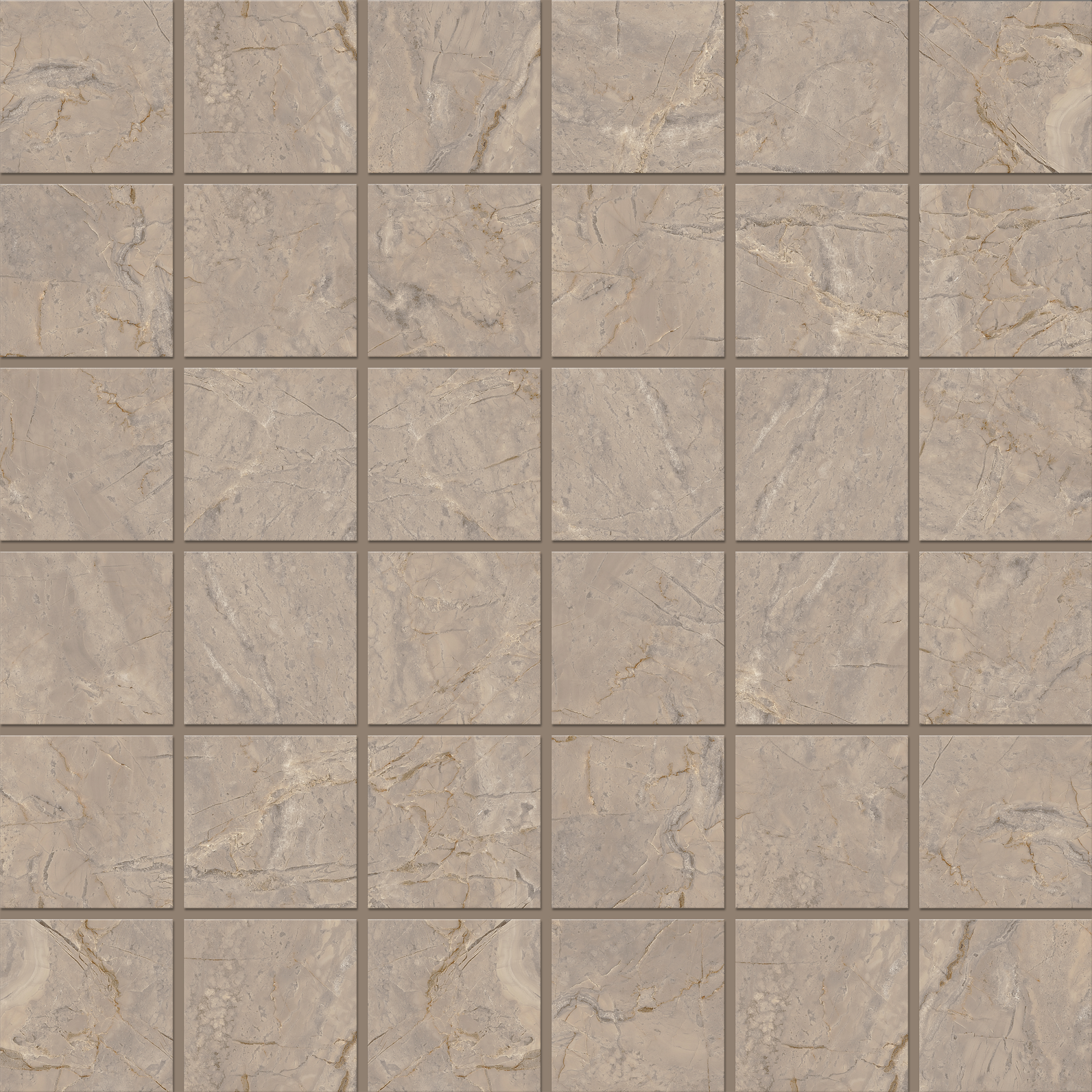 Мозаика Estima BR02 (5х5) 30x30 полир.