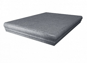 Керамогранит Kerama Marazzi Ступень угловая Аллея серый темный 30х30