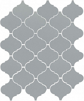 Керамическая плитка Kerama Marazzi Плитка Арабески глянцевый серый 26х30