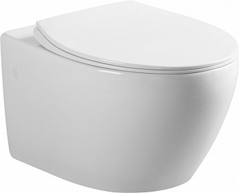 Подвесной унитаз Art&Max Elegant AM9316CHR/SC белый