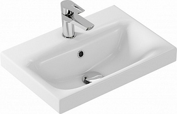 Раковина Cersanit мебельная MODUO 50 узкая 1 отв.(S-UM-MOD50SL/1)