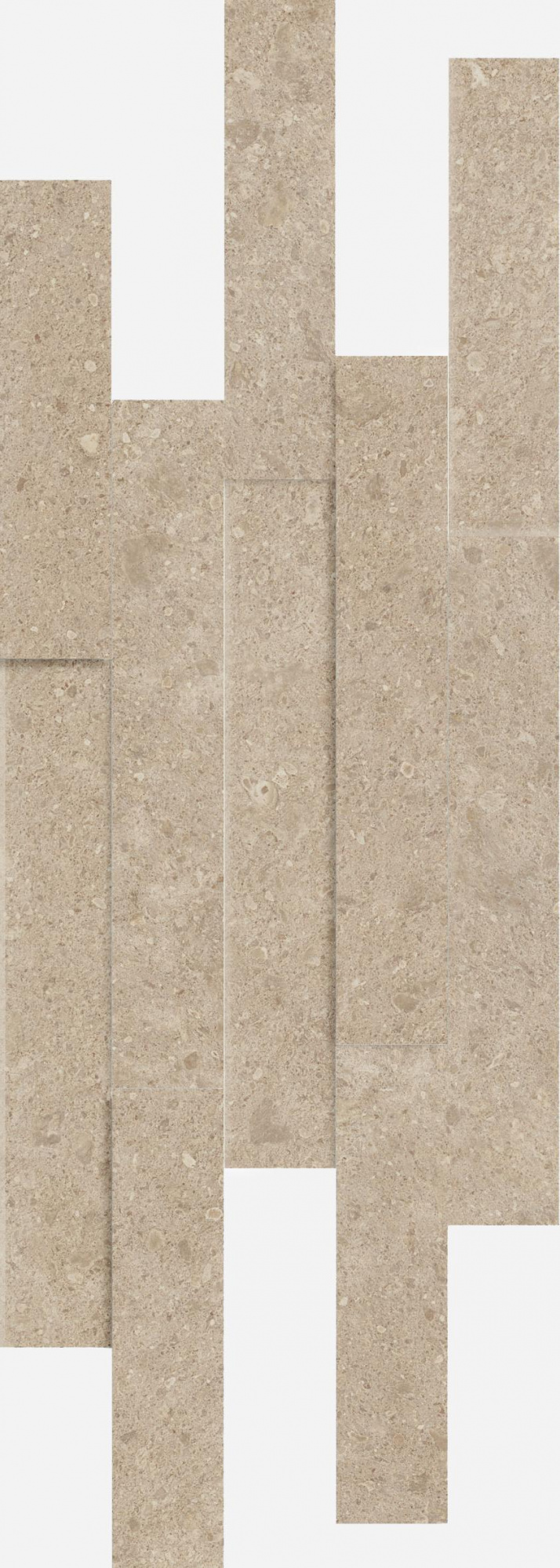 Керамогранит Italon Декор Дженезис Крим Брик 3D 28х78