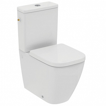Унитаз-компакт безободковый Ideal Standard i.life S T500001 белый