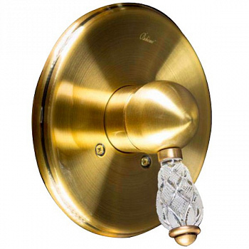 Смеситель Boheme Cristal 305-CRST бронза