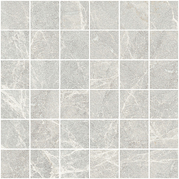 Мозаика Vitra Marmostone Светло-серый 7ЛПР (5х5) 30х30